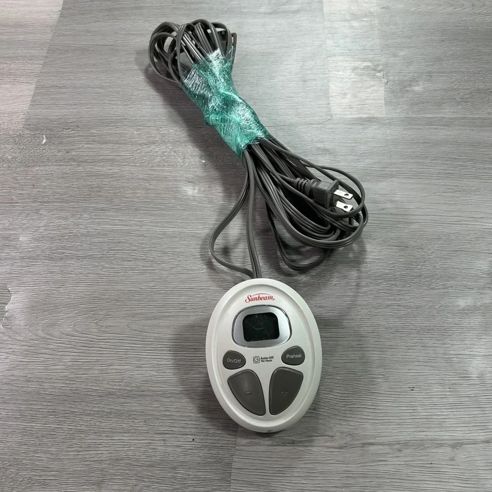 Sunbeam A02-TC-02U1 085 Heating Electric Blanket‎ 3-Prong Controller